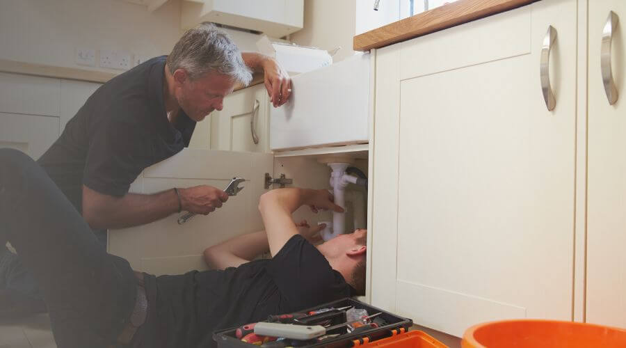 Professional burst pipe repair services in Teeds Grove, IA